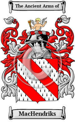 MacHendriks Family Crest/Coat of Arms