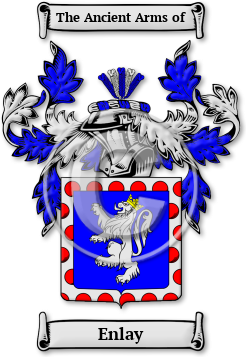 Enlay Family Crest Download (jpg) Legacy Series - 150 DPI
