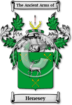 Henesey Family Crest Download (JPG) Legacy Series - 600 DPI