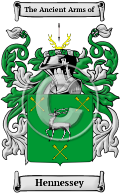 Hennessey Family Crest/Coat of Arms