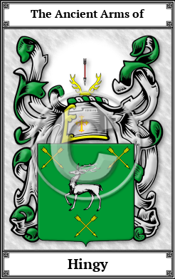 Hingy Family Crest Download (JPG)  Book Plated - 150 DPI
