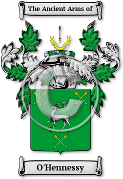 O'Hennessy Family Crest Download (jpg) Legacy Series - 150 DPI