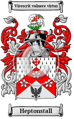 Heptonstall Family Crest/Coat of Arms