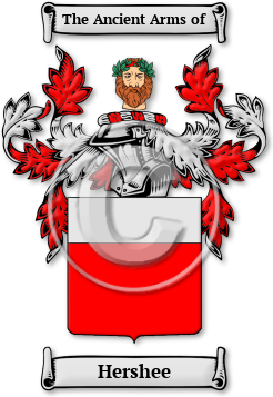 Hershee Family Crest Download (jpg) Legacy Series - 150 DPI