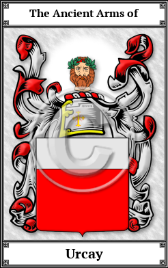 Urcay Family Crest Download (JPG)  Book Plated - 150 DPI