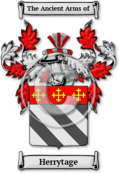 Herrytage Family Crest Download (jpg) Legacy Series - 150 DPI