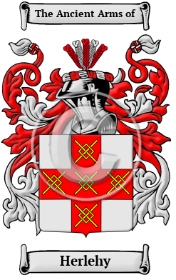 Herlehy Family Crest/Coat of Arms