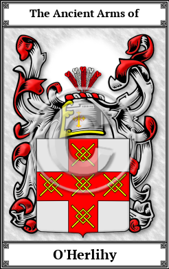 O'Herlihy Family Crest Download (JPG) Book Plated - 600 DPI