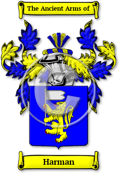 Harman Family Crest Download (jpg) Legacy Series - 150 DPI