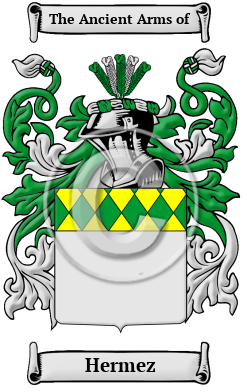 Hermez Family Crest/Coat of Arms