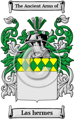 Las hermes Family Crest/Coat of Arms