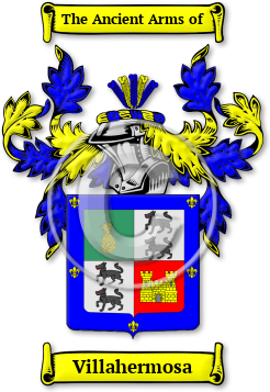 Villahermosa Family Crest Download (jpg) Legacy Series - 150 DPI