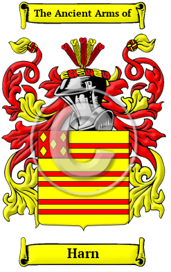 Harn Family Crest/Coat of Arms