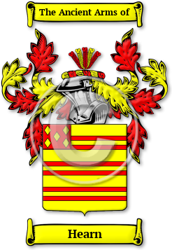 Hearn Family Crest Download (jpg) Legacy Series - 150 DPI