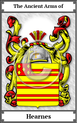 Hearnes Family Crest Download (JPG)  Book Plated - 150 DPI