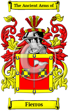 Fierros Family Crest/Coat of Arms