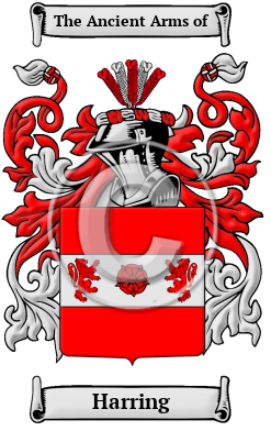 Harring Family Crest/Coat of Arms