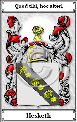 Hesketh Family Crest Download (JPG)  Book Plated - 150 DPI