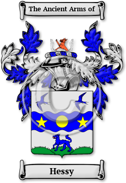 Hessy Family Crest Download (jpg) Legacy Series - 150 DPI