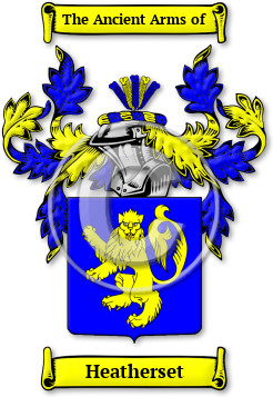 Heatherset Family Crest Download (jpg) Legacy Series - 150 DPI