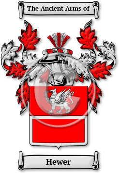 Hewer Family Crest Download (JPG) Legacy Series - 600 DPI