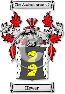 Hewar Family Crest Download (jpg) Legacy Series - 150 DPI