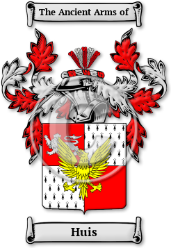 Huis Family Crest Download (jpg) Legacy Series - 150 DPI