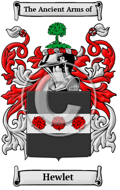 Hewlet Family Crest/Coat of Arms