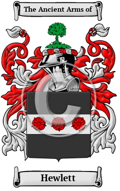 Hewlett Family Crest/Coat of Arms