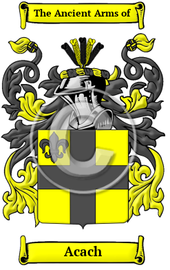 Acach Family Crest Download (JPG) Heritage Series - 300 DPI