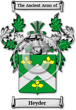 Heyder Family Crest Download (jpg) Legacy Series - 150 DPI