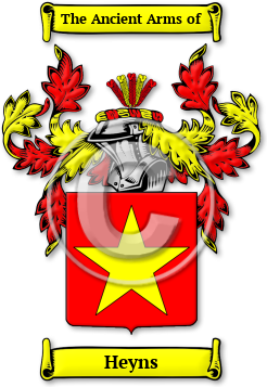 Heyns Family Crest Download (JPG) Legacy Series - 600 DPI