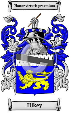 Hikey Family Crest/Coat of Arms