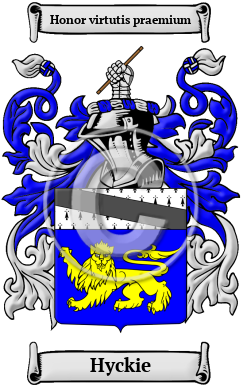 Hyckie Family Crest/Coat of Arms