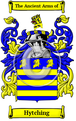 Hytching Family Crest/Coat of Arms