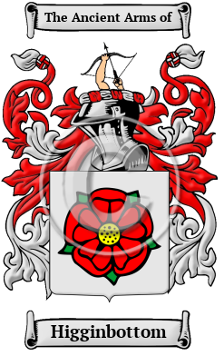 Higginbottom Family Crest/Coat of Arms