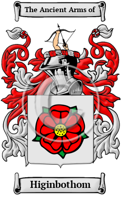 Higinbothom Family Crest/Coat of Arms