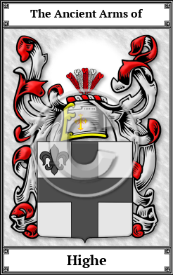 Highe Family Crest Download (JPG)  Book Plated - 150 DPI