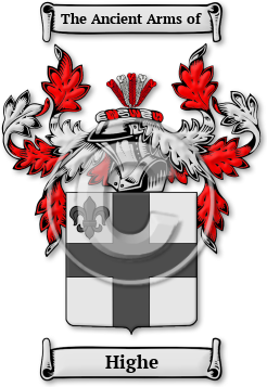 Highe Family Crest Download (jpg) Legacy Series - 150 DPI