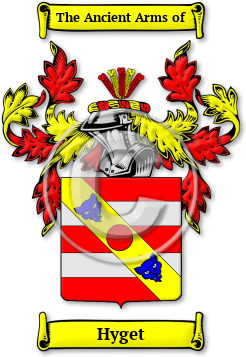 Hyget Family Crest Download (jpg) Legacy Series - 150 DPI