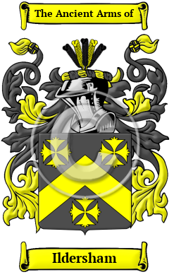 Ildersham Family Crest/Coat of Arms