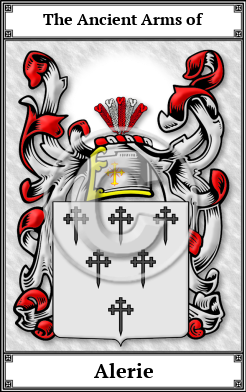 Alerie Family Crest Download (JPG)  Book Plated - 150 DPI