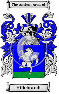 Hillebrandt Family Crest/Coat of Arms