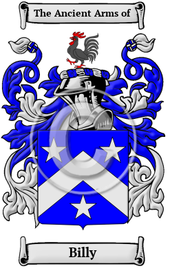 Billy Family Crest/Coat of Arms