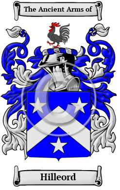 Hilleord Family Crest/Coat of Arms