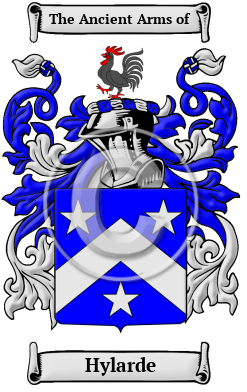 Hylarde Family Crest/Coat of Arms