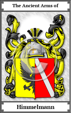 Himmelmann Family Crest Download (JPG)  Book Plated - 150 DPI