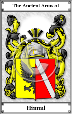 Himml Family Crest Download (JPG)  Book Plated - 150 DPI