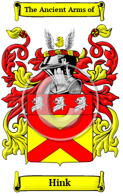 Hink Family Crest/Coat of Arms