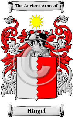 Hingel Family Crest/Coat of Arms